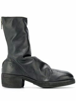 Guidi bottines à petit talon épais