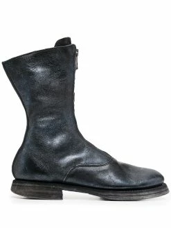Guidi bottines zippées devant
