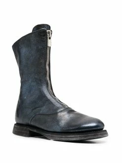 Guidi bottines zippées devant