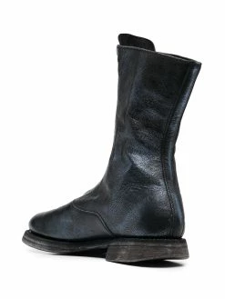 Guidi bottines zippées devant