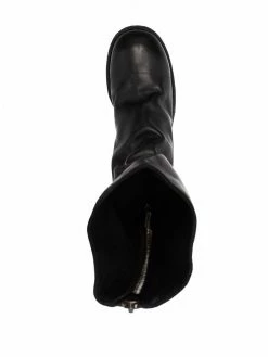 Guidi bottes zippées en cuir