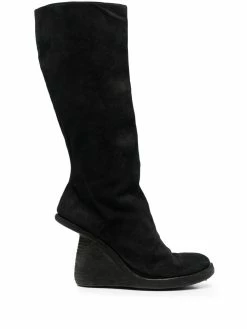 Guidi bottes à talon structuré