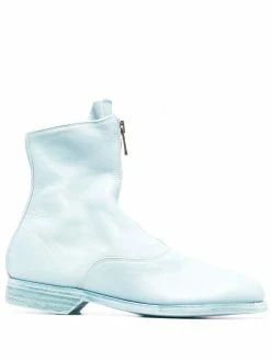 Guidi bottines zippées en cuir