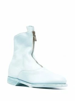 Guidi bottines zippées en cuir