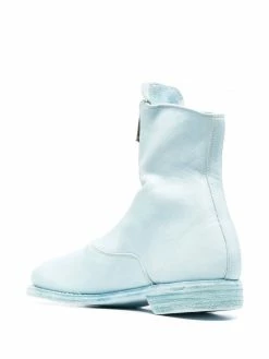 Guidi bottines zippées en cuir