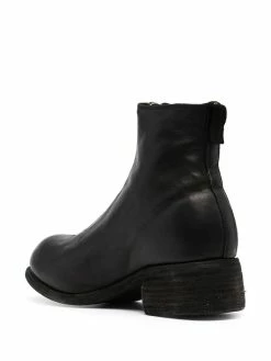 Guidi bottines zippées