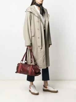 Guidi sac cabas à brides contrastantes