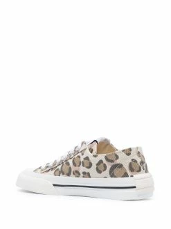 Axel Arigato baskets Midnight à imprimé léopard