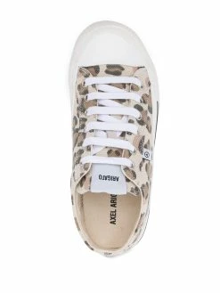 Axel Arigato baskets Midnight à imprimé léopard