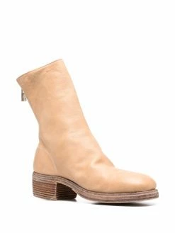 Guidi bottines en cuir
