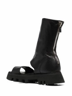 Guidi sandales montantes zippées