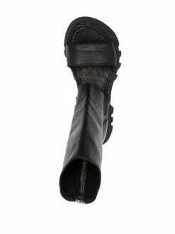 Guidi sandales montantes zippées