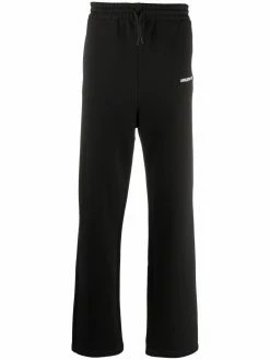 Axel Arigato pantalon de jogging droit à logo imprimé