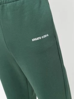 Axel Arigato pantalon de jogging droit à logo imprimé