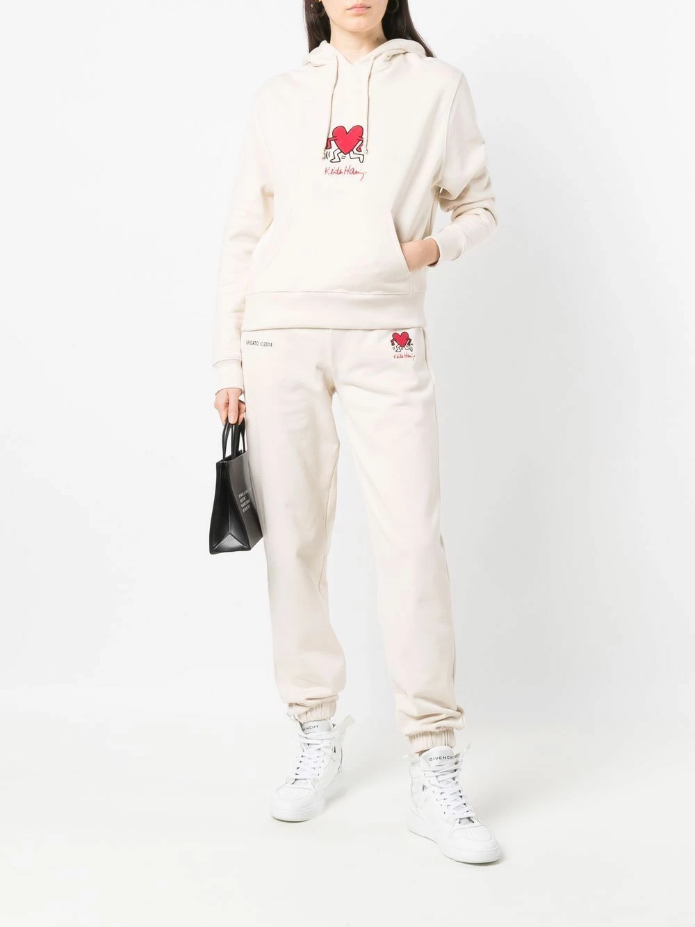 Meilleure affaire 🧨 Se Vend Bas Prix Axel Arigato Hoodie à broderies Keith Haring hoodies femme ✨ 2 Axel Arigato hoodie à broderies Keith Haring