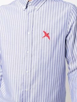 Axel Arigato chemise à fines rayures