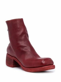 Guidi bottines à bout carré