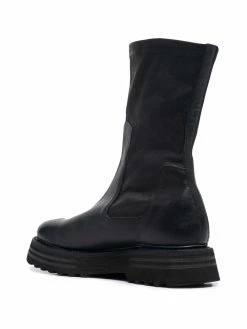 Guidi bottines à bout rond