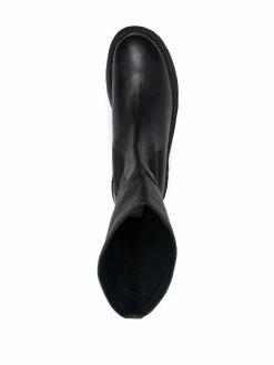 Guidi bottines à bout rond