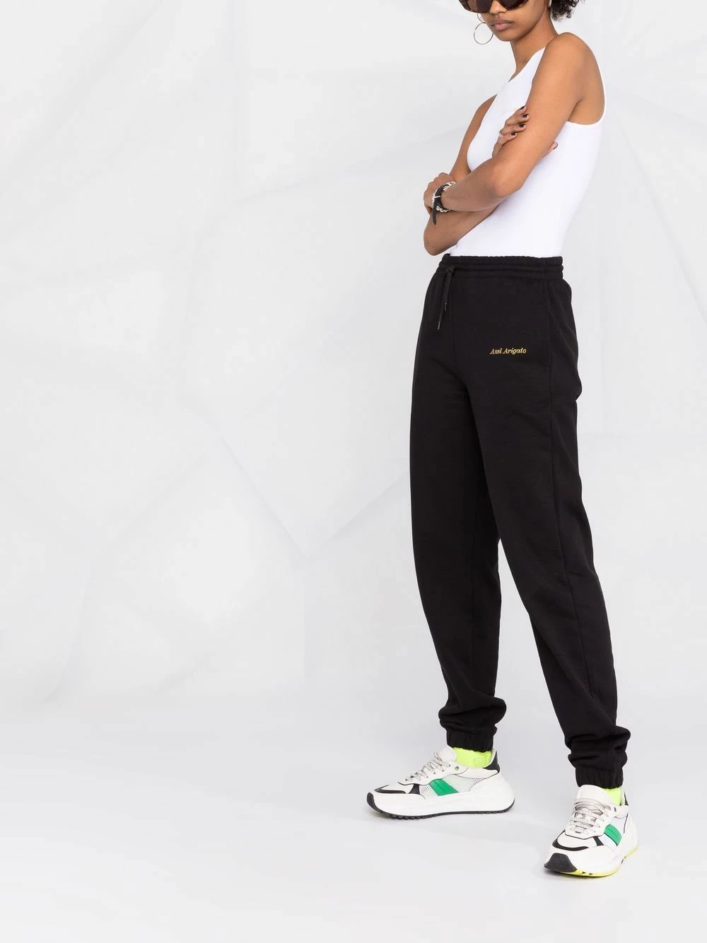 Top 10 ❤️ Axel Arigato Qualité Garantie Débardeur à logo imprimé débardeurs femme 🧨 6 Axel Arigato débardeur à logo imprimé