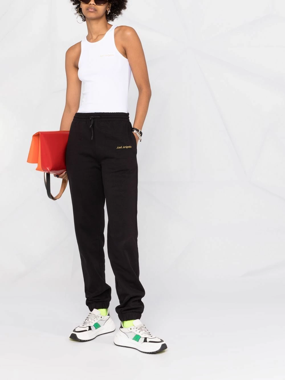 Top 10 ❤️ Axel Arigato Qualité Garantie Débardeur à logo imprimé débardeurs femme 🧨 2 Axel Arigato débardeur à logo imprimé