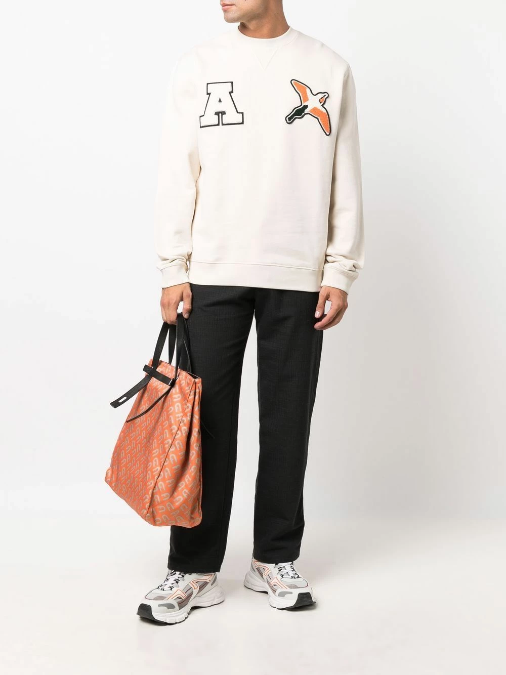 Tout neuf 😀 Axel Arigato Vendre-Réclame Sweat à logo imprimé sweats homme 🎁 2 Axel Arigato sweat à logo imprimé