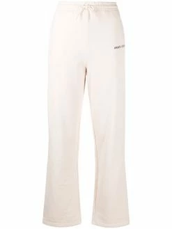 Axel Arigato pantalon de jogging évasé à logo imprimé