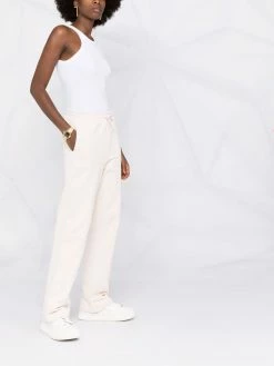 Budget 💯 Axel Arigato Prix Raisonnable Pantalon de jogging évasé à logo imprimé pantalons de survêtement femme 😀 9 Axel Arigato pantalon de jogging évasé à logo imprimé