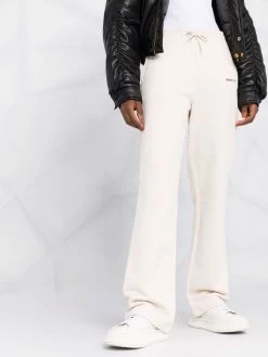 Budget 💯 Axel Arigato Prix Raisonnable Pantalon de jogging évasé à logo imprimé pantalons de survêtement femme 😀 10 Axel Arigato pantalon de jogging évasé à logo imprimé