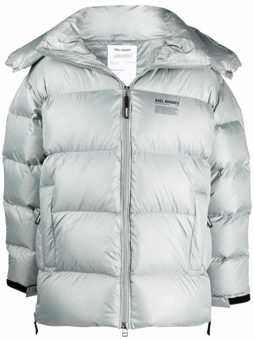 Sortie 🧨 Axel Arigato 50% Off De Vente Doudoune à logo imprimé doudounes & vestes matelassées homme 👍 1 Axel Arigato doudoune à logo imprimé