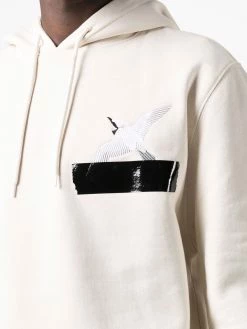 Axel Arigato hoodie en coton biologique à patch