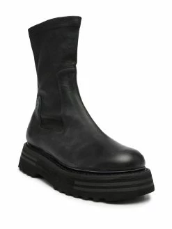 Guidi bottines à semelle épaisse