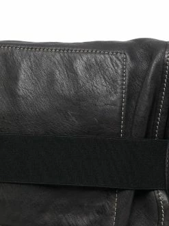 Guidi sacoche en cuir à pochette amovible