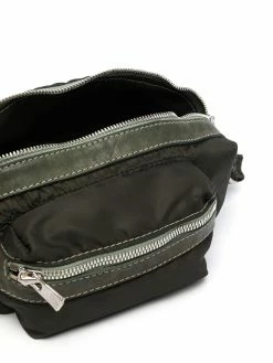 Guidi sac banane à détails en cuir