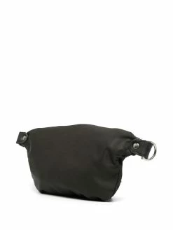 Guidi sac banane à détails en cuir