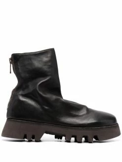 Guidi bottines 40 mm à effet usé