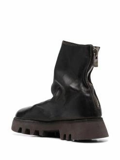 Guidi bottines 40 mm à effet usé