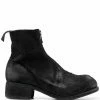 Guidi bottines zippées 45 mm en cuir