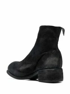 Guidi bottines zippées 45 mm en cuir